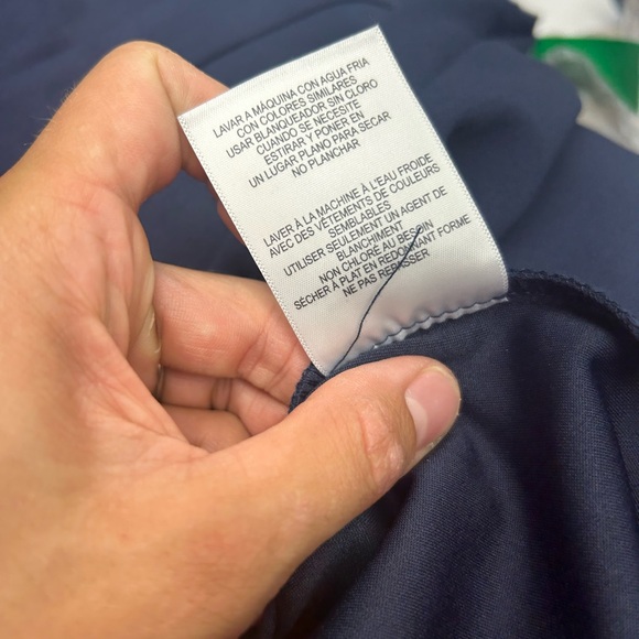 Chic Blue Midi Sheath Dress with Cowl Neck Short Sleeves - Picture 7 of 7